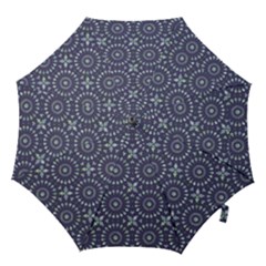 Kaleidoscope Deep Purple Hook Handle Umbrellas (large)