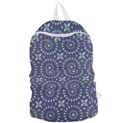 Kaleidoscope Deep Purple Foldable Lightweight Backpack by Mazipoodles