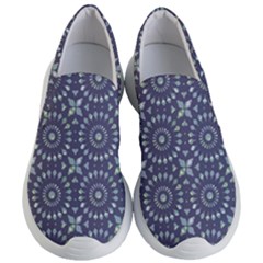 Kaleidoscope Deep Purple Women s Lightweight Slip Ons by Mazipoodles