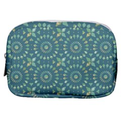 Kaleidoscope Hunter Green Make Up Pouch (small) by Mazipoodles