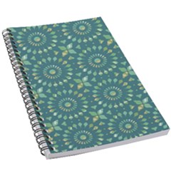 Kaleidoscope Hunter Green 5 5  X 8 5  Notebook by Mazipoodles