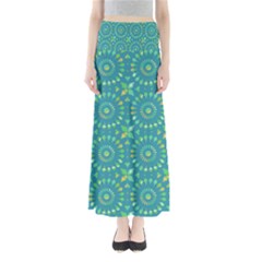 Kaleidoscope Jericho Jade Full Length Maxi Skirt by Mazipoodles