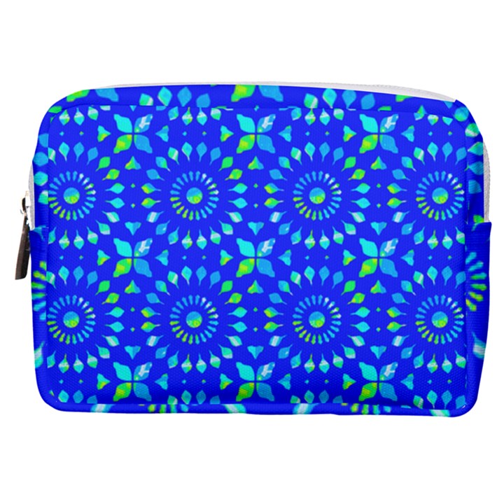 Kaleidoscope Royal Blue Make Up Pouch (Medium)