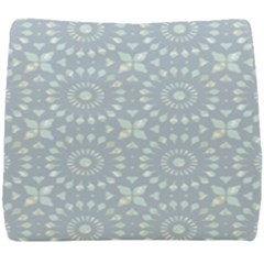 Kaleidoscope Duck Egg Seat Cushion by Mazipoodles