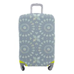 Kaleidoscope Duck Egg Luggage Cover (small) by Mazipoodles