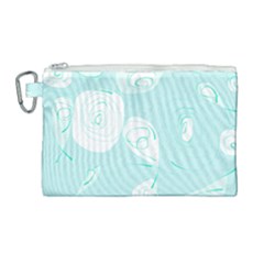 Fish 121 Canvas Cosmetic Bag (large) by Mazipoodles