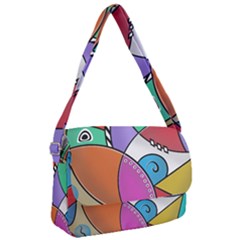 Modern Art Courier Bag by gasi