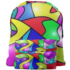 Modern art Giant Full Print Backpack