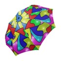 Colorful abstract art Folding Umbrellas View2