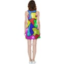 Colorful abstract art Inside Out Reversible Sleeveless Dress View4