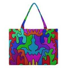 Colorful Design Medium Tote Bag by gasi