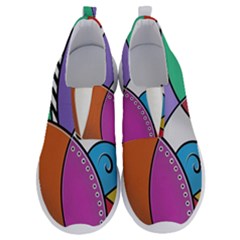 Modern Art Design No Lace Lightweight Shoes by gasi