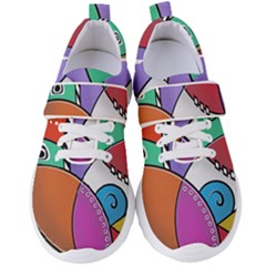 Modern Art Design Women s Velcro Strap Shoes by gasi