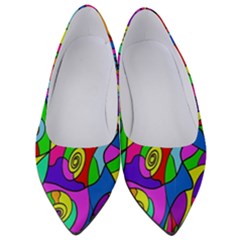 Colorful Unique Design Women s Low Heels by gasi