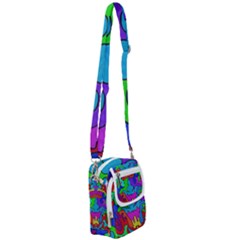 Colorful Design Shoulder Strap Belt Bag by gasi
