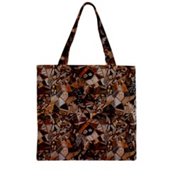 Background Graphic Beautiful Wallpaper Abstract Zipper Grocery Tote Bag by Uceng