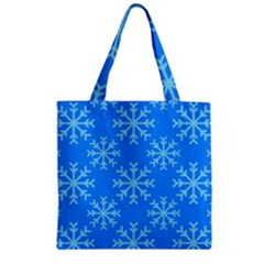 Holiday Celebration Decoration Background Christmas Zipper Grocery Tote Bag by Uceng