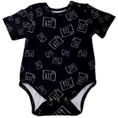 Background Graphic Wallpaper Decor Backdrop Art Baby Short Sleeve Onesie Bodysuit by Uceng
