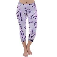 Science Research Curious Search Inspect Scientific Capri Winter Leggings  by Uceng