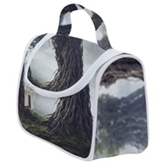 Trees Forest Woods Drawing Fantasy Dream Satchel Handbag