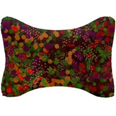 Background Graphic Beautiful Wallpaper Seat Head Rest Cushion by Uceng