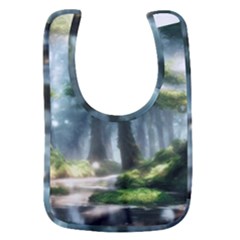 Forest Wood Nature Lake Swamp Water Trees Baby Bib by Uceng