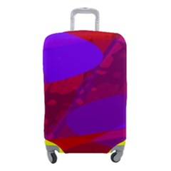 Background Pattern Purple Texture Design Wallpaper Luggage Cover (small) by Uceng