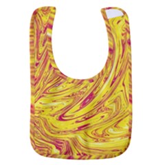 Red Yellow Abstract Wallpapers Abstracts Liquids Baby Bib by Uceng