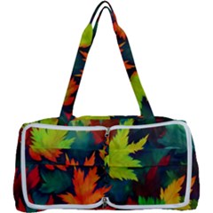 Leaves Foliage Autumn Nature Forest Fall Multi Function Bag