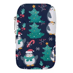 Colorful Funny Christmas Pattern Waist Pouch (Small)