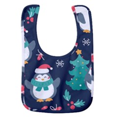 Colorful Funny Christmas Pattern Baby Bib by Uceng