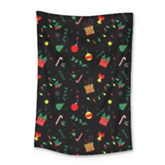 Christmas Pattern Texture Colorful Wallpaper Small Tapestry