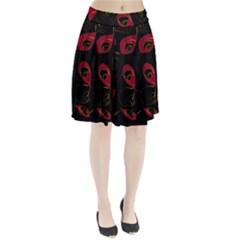 Fish 7 Pleated Skirt by Mazipoodles