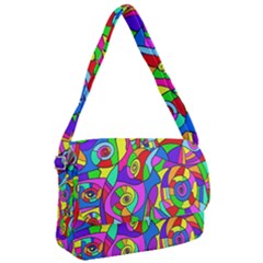 Colorful Stylish Design Courier Bag by gasi