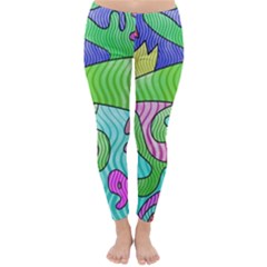 Colorful stylish design Classic Winter Leggings