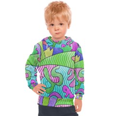 Colorful stylish design Kids  Hooded Pullover