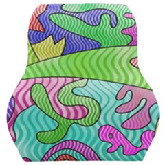 Colorful stylish design Car Seat Back Cushion 