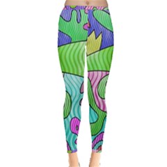 Colorful stylish design Inside Out Leggings