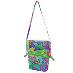 Colorful stylish design Folding Shoulder Bag