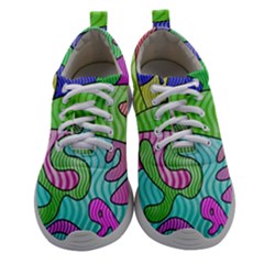 Colorful stylish design Women Athletic Shoes