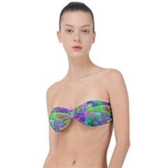 Colorful stylish design Classic Bandeau Bikini Top 