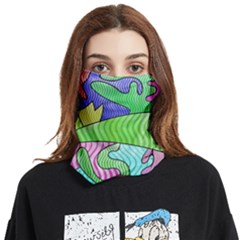 Colorful stylish design Face Covering Bandana (Two Sides)