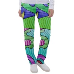 Colorful stylish design Women s Casual Pants