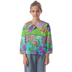 Colorful stylish design Kids  Sailor Shirt