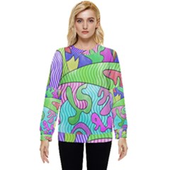 Colorful stylish design Hidden Pocket Sweatshirt