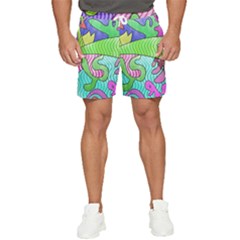 Colorful Stylish Design Men s Runner Shorts by gasi