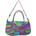 Colorful stylish design Removal Strap Handbag View1