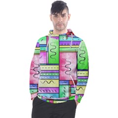 Colorful Pattern Men s Pullover Hoodie