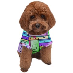 Colorful Pattern Dog T-shirt by gasi