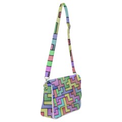 Colorful Stylish Design Shoulder Bag With Back Zipper by gasi